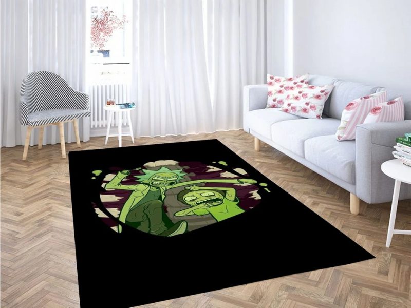 Rick and morty header carpet living room rugs