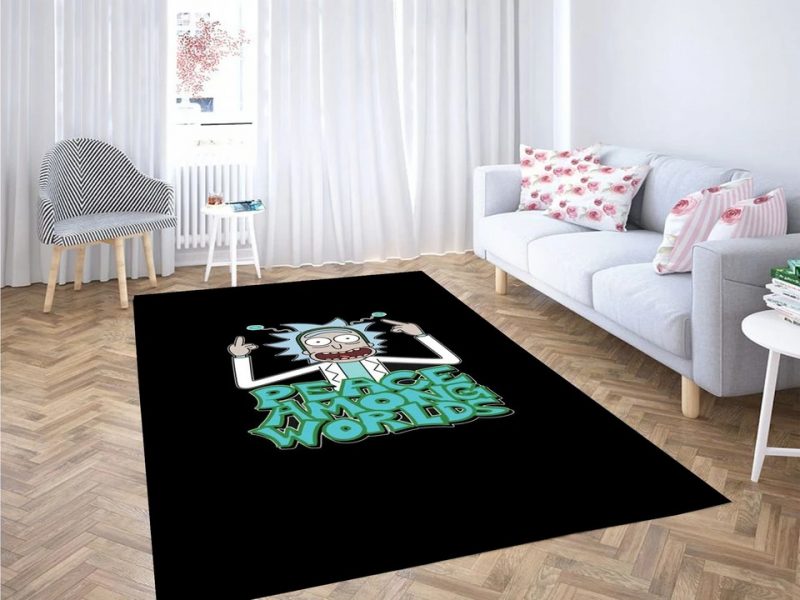 Rick peace wallpaper carpet living room rugs