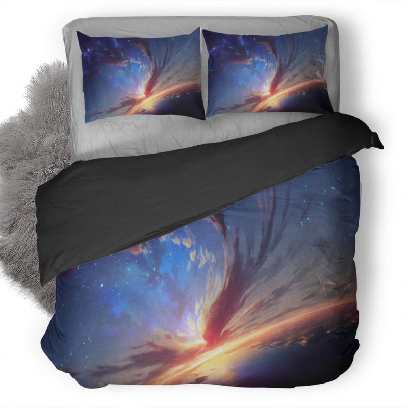 Ring Of Times Dawn Jd Duvet Cover and Pillowcase Set Bedding Set