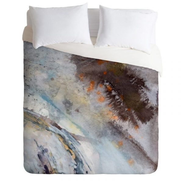 Rust Duvet Cover and Pillowcase Set Bedding Set