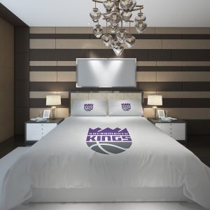 Sacramento Kings 1 NBA Basketball ize Duvet Cover and Pillowcase Set Bedding Set