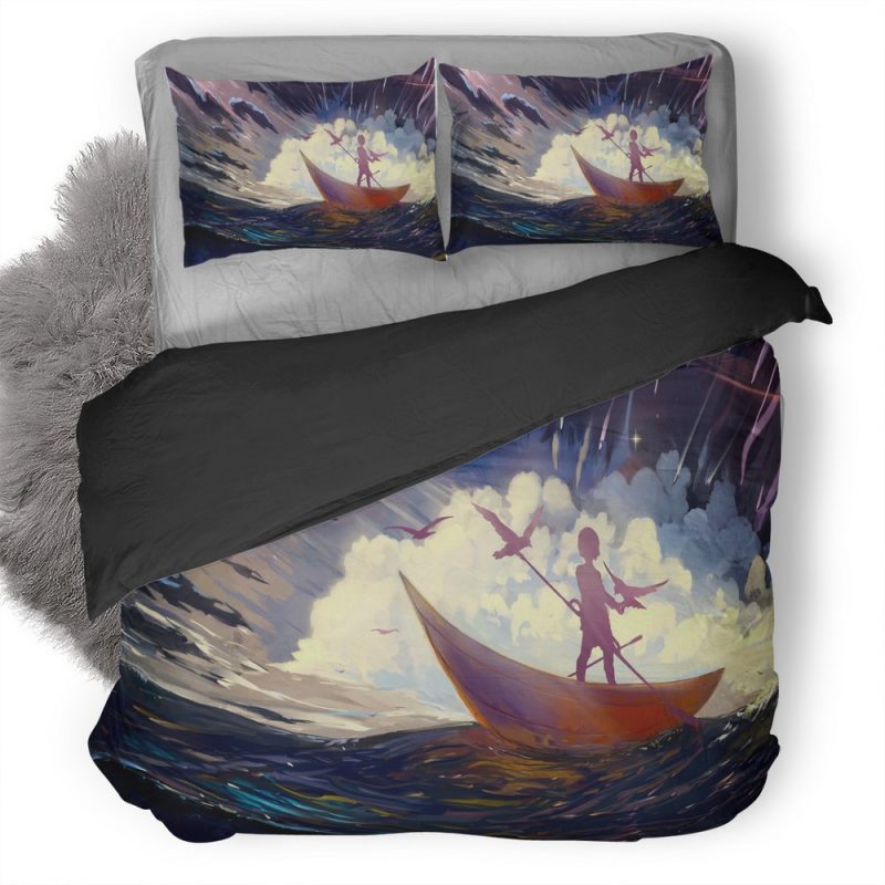 Sail Away 7T Duvet Cover and Pillowcase Set Bedding Set