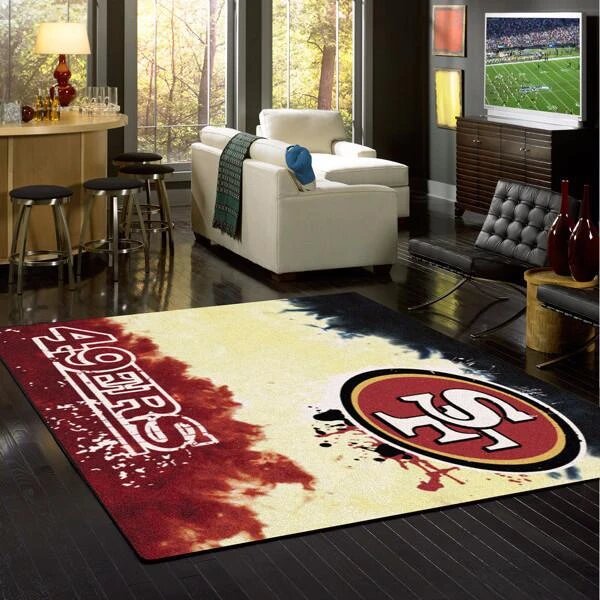 San Francisco 49Ers Deandanecerse Carpet Living Room Rugs