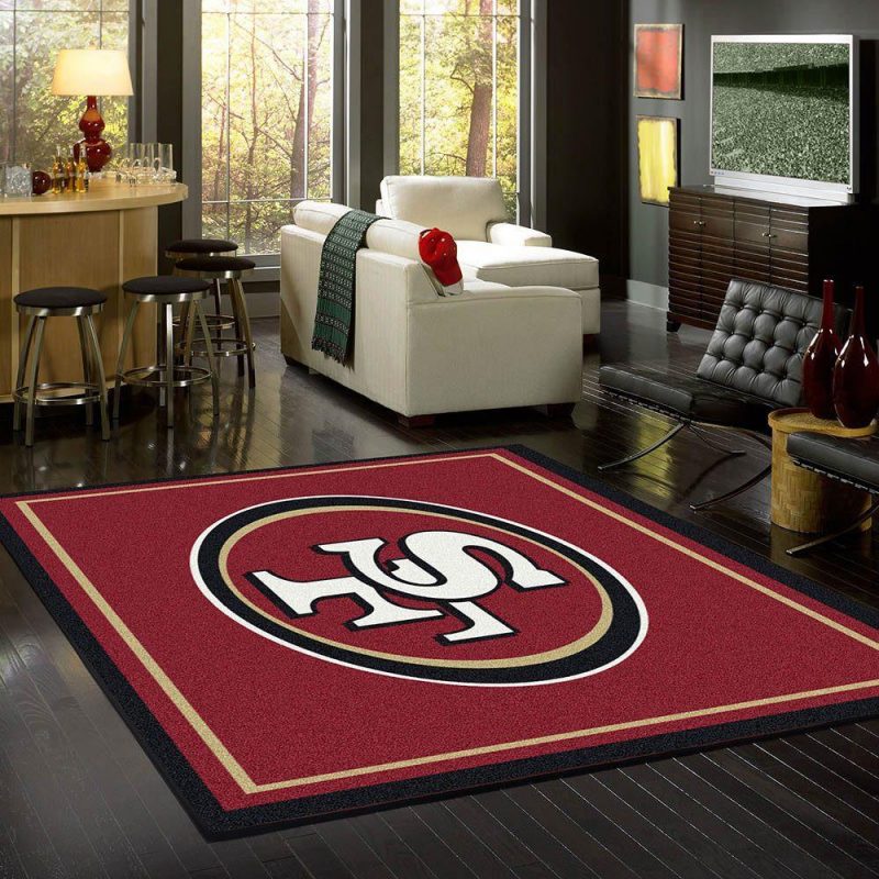 San Francisco 49Ers Nfl Carpet Living Room Rugs 2