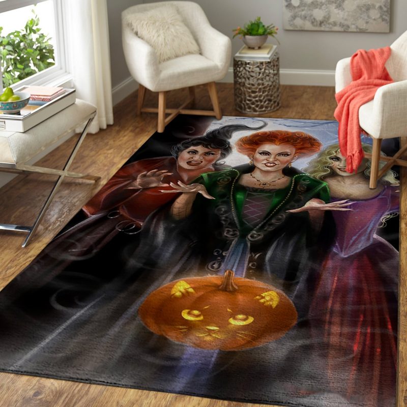 Sanderson Sisters Hocus Pocus Movie Living Room Rug Carpet