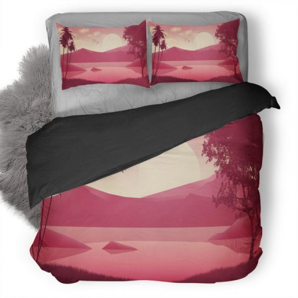 Scenery Minimalist F4 Duvet Cover and Pillowcase Set Bedding Set