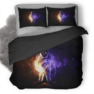 Scifi Astronaut Ul Duvet Cover and Pillowcase Set Bedding Set