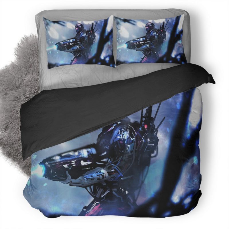 Scifi Debt Collector Lo Duvet Cover and Pillowcase Set Bedding Set