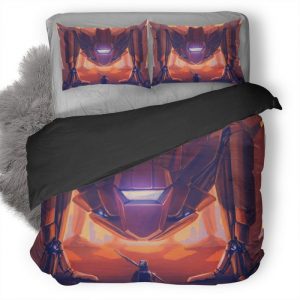 Scifi Digital Art P2 Duvet Cover and Pillowcase Set Bedding Set