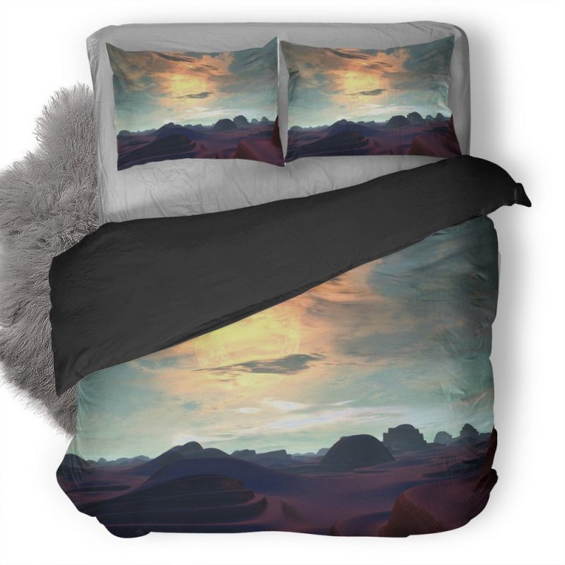 Scifi Nature 86 Duvet Cover and Pillowcase Set Bedding Set