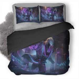 Scifi Robot Ravin Ravana B0 Duvet Cover and Pillowcase Set Bedding Set