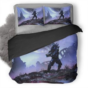 Scifi Robot Warrior 8W Duvet Cover and Pillowcase Set Bedding Set