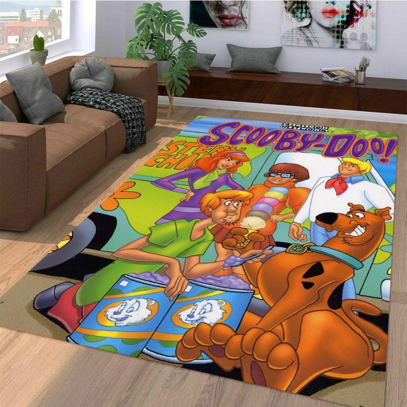 Scooby Doo Cartoon Network Living Room Rug Carpet