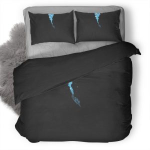 Scuba Diving Minimalism G4 Duvet Cover and Pillowcase Set Bedding Set