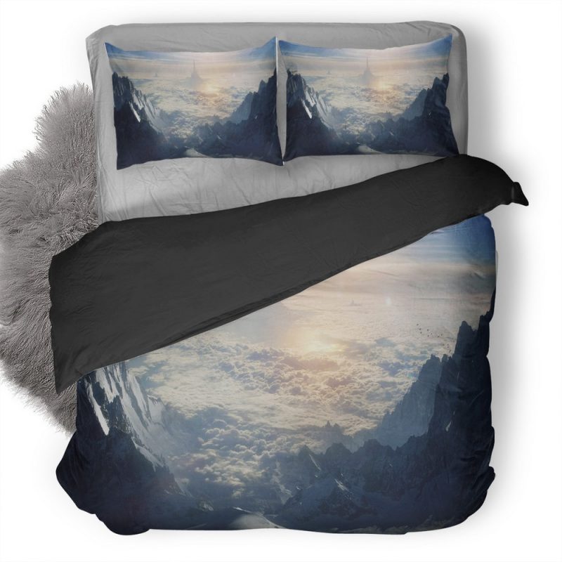 Sea Of Clouds Landscape Dreamy N5 Duvet Cover and Pillowcase Set Bedding Set