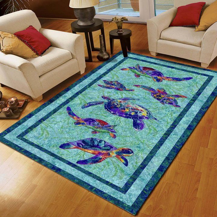 Sea Turtle Carpet Living Room Rugs