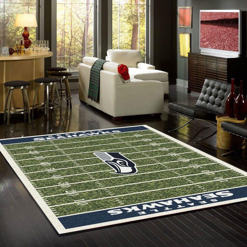 Seattle Seahawks Nfl Carpet Living Room Rugs 1