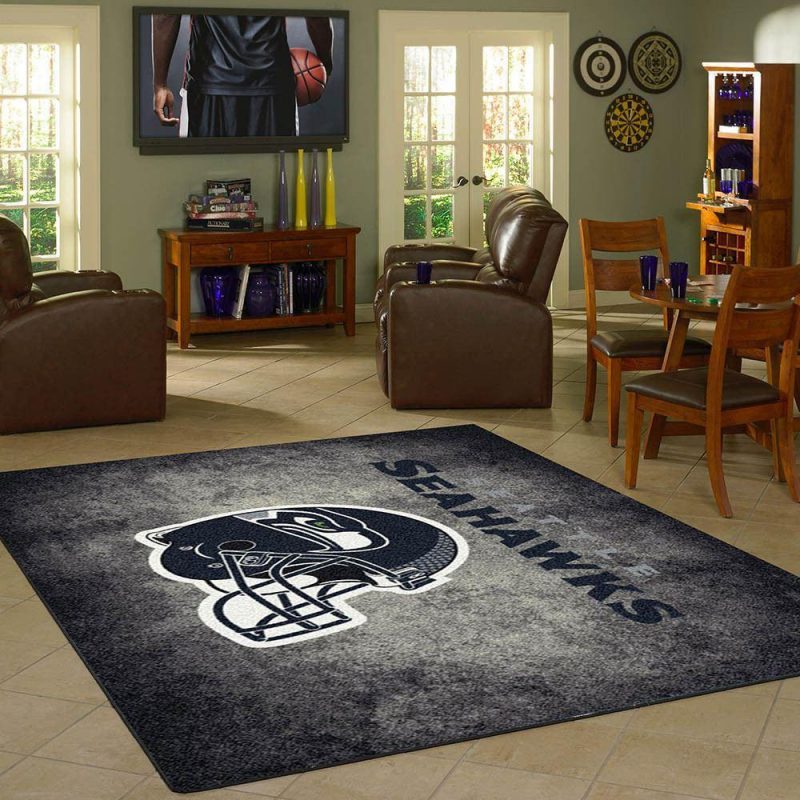 Seattle Seahawks Nfl Carpet Living Room Rugs 2