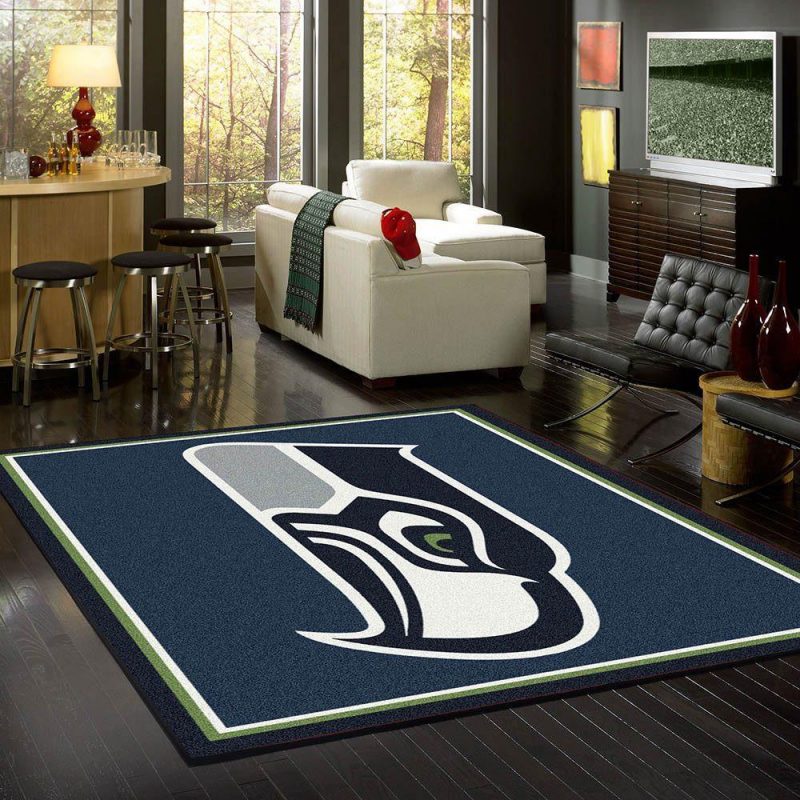 Seattle Seahawks Nfl Carpet Living Room Rugs 3