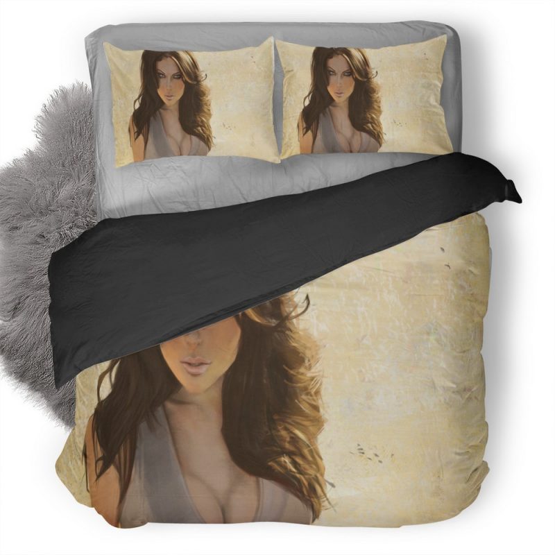 Serinda Swan Artwork S2 Duvet Cover and Pillowcase Set Bedding Set