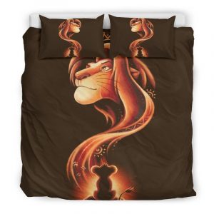 Simba Lion King Duvet Cover and Pillowcase Set Bedding Set