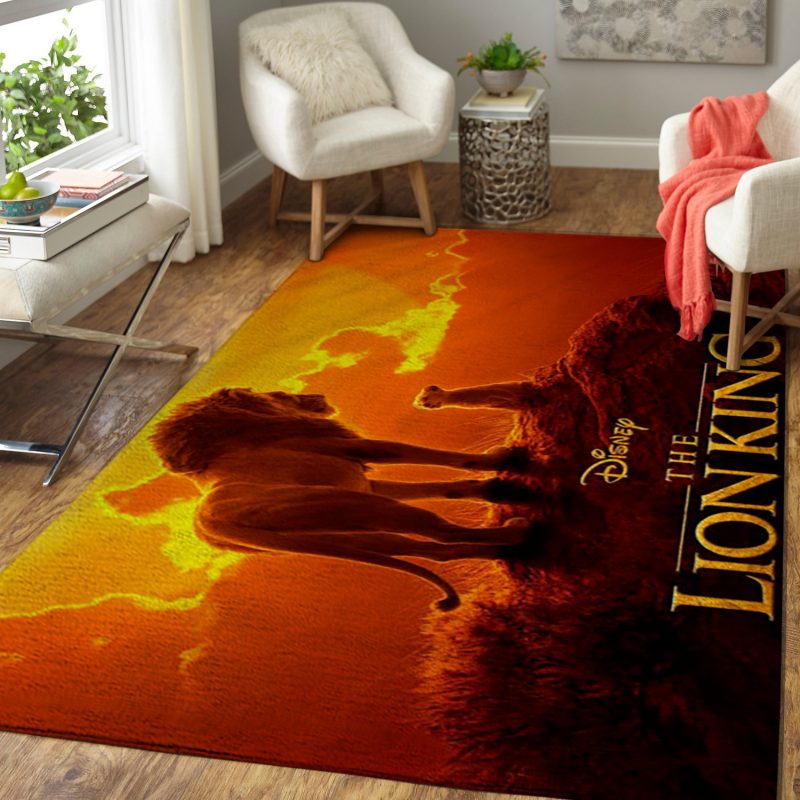 Simba Mufasa The Lion King Living Room Rugs Carpet