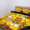 Simpsons Duvet Cover and Pillowcase Set Bedding Set 1053