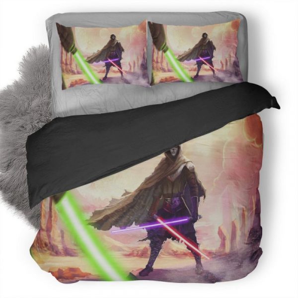 Sith Lord Star Wars Zo Duvet Cover and Pillowcase Set Bedding Set