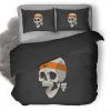 Skull Just Did It Minimalism 6A Duvet Cover and Pillowcase Set Bedding Set