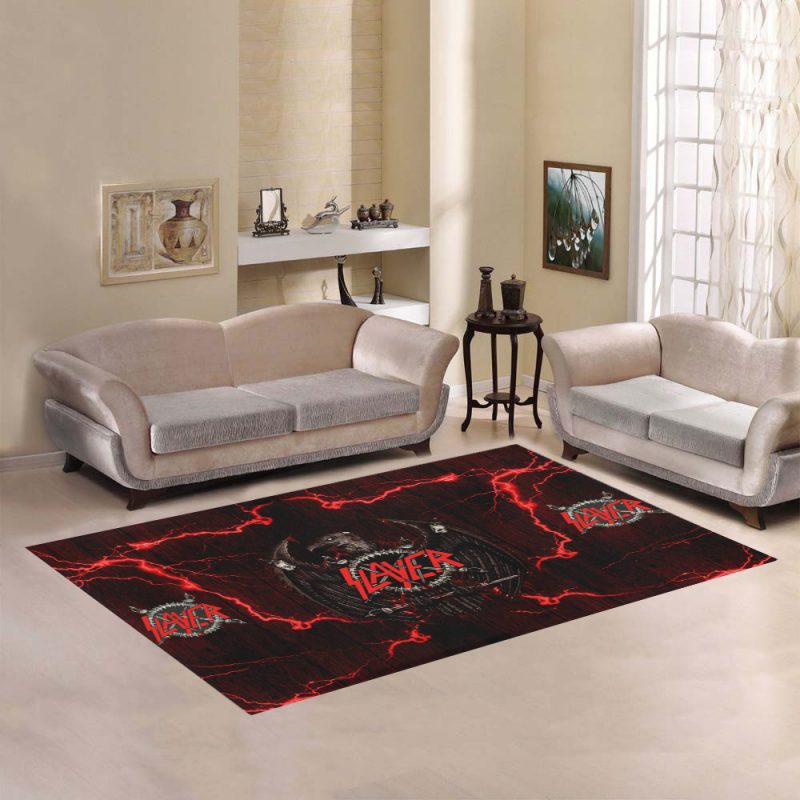 Slayer 3D Living Room Rug Carpet