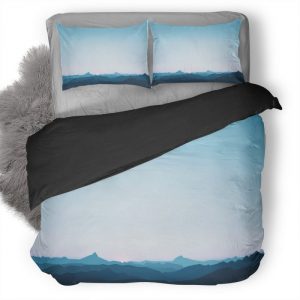 Sleepy Mountains 87 Duvet Cover and Pillowcase Set Bedding Set