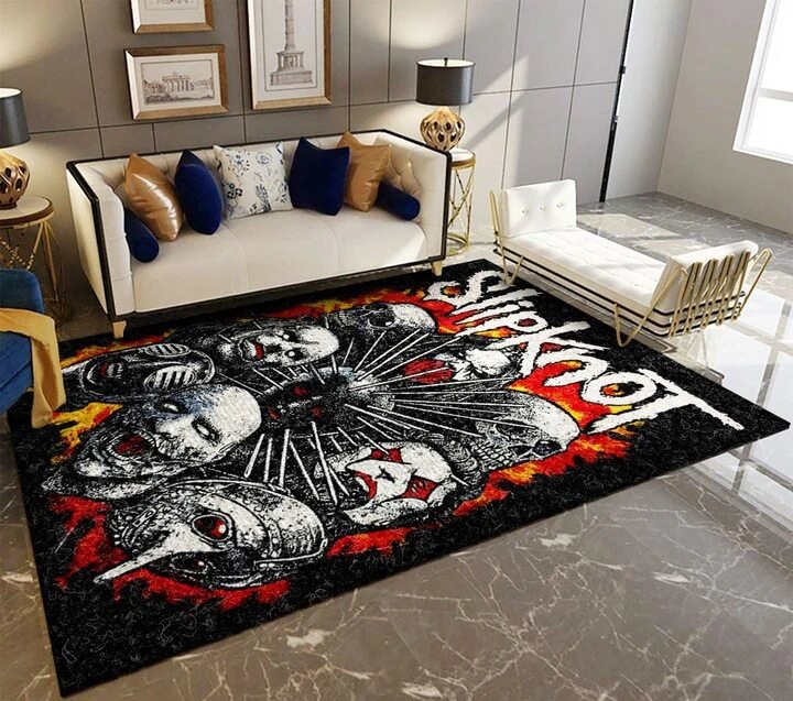 Slipknot Band Living Room Rugs Carpet 1