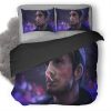 Smoking Guy 3X Duvet Cover and Pillowcase Set Bedding Set