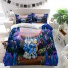 Smurfs Characters Duvet Cover and Pillowcase Set Bedding Set