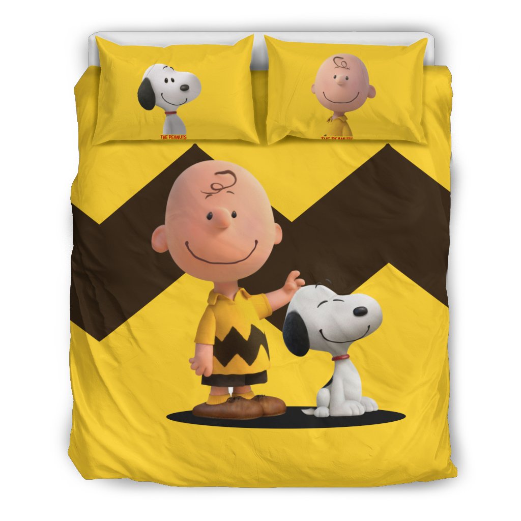 Snoopy 2224 Duvet Cover and Pillowcase Set Bedding Set