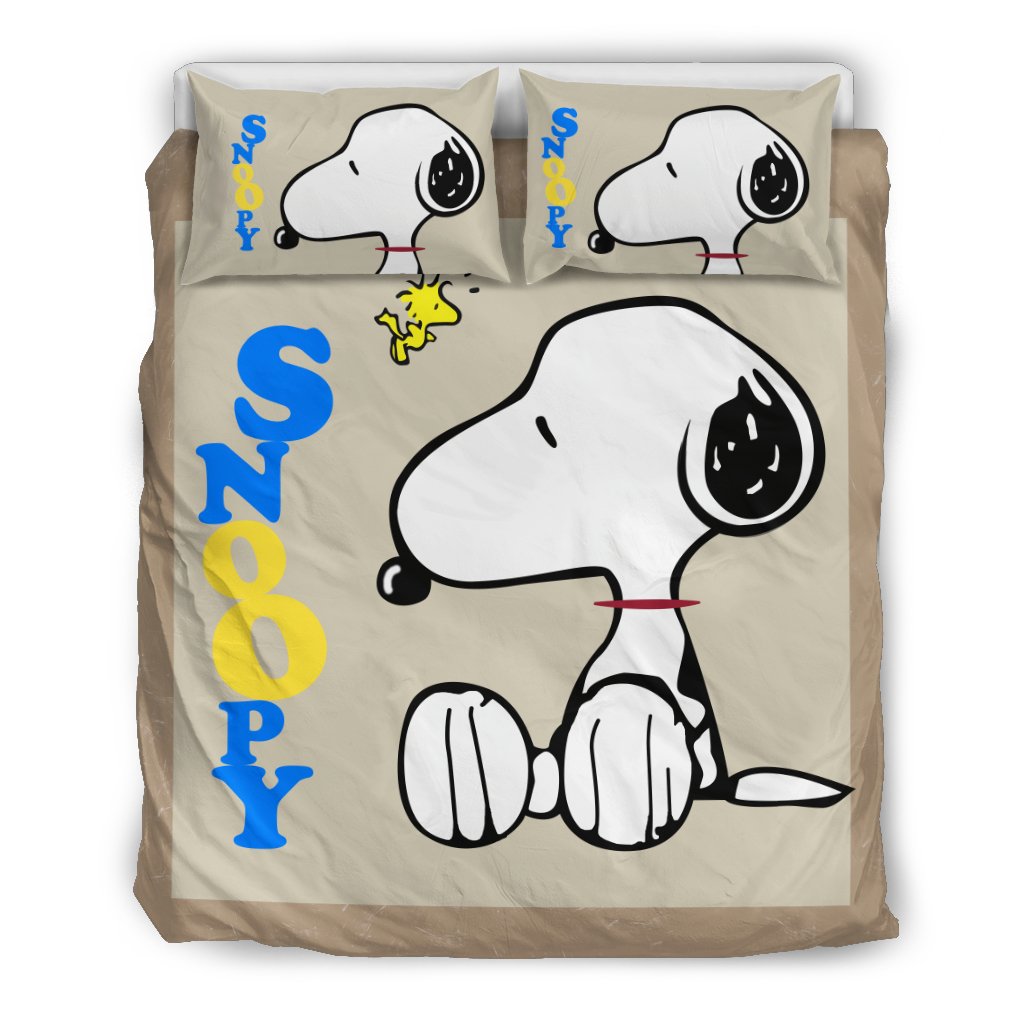 Snoopy 2229 Duvet Cover and Pillowcase Set Bedding Set