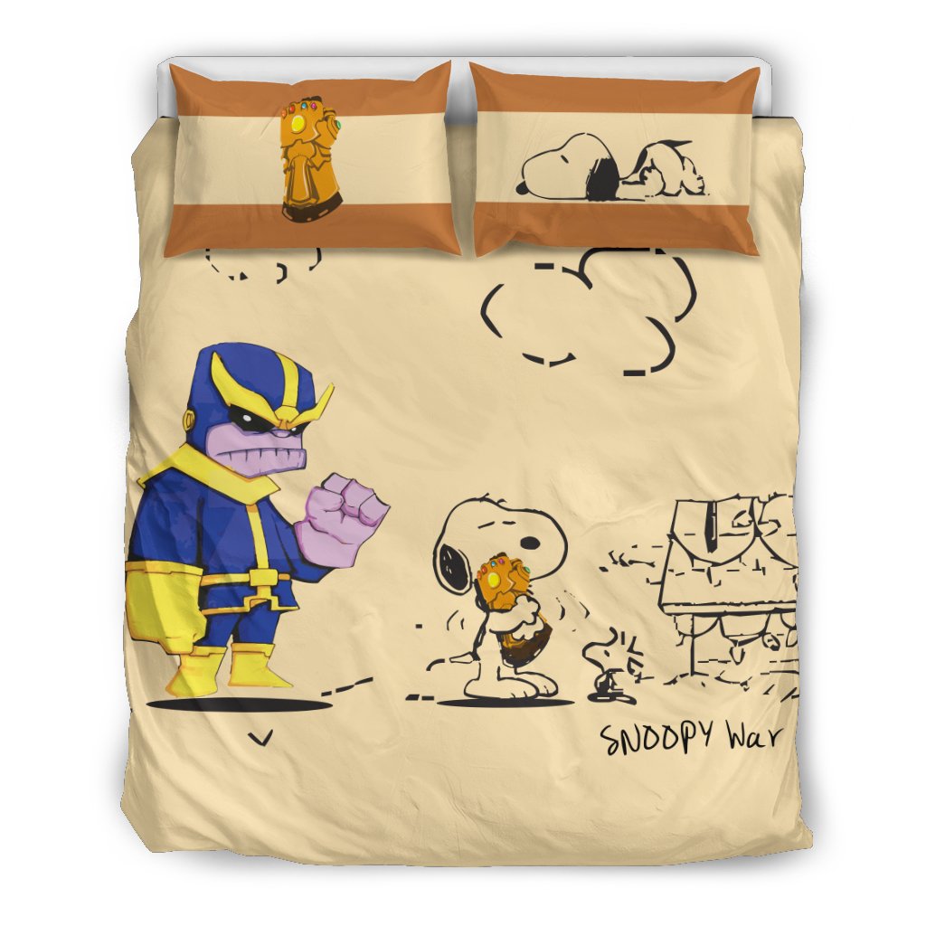 Snoopy 2230 Duvet Cover and Pillowcase Set Bedding Set