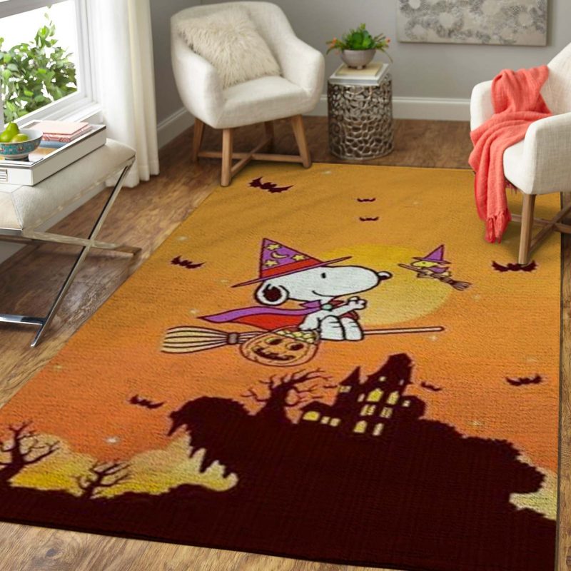 Snoopy Christmas Living Room Rugs Carpet 10