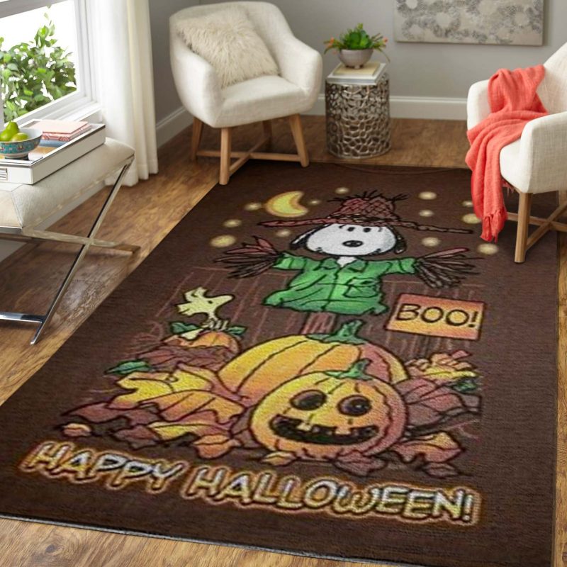 Snoopy Christmas Living Room Rugs Carpet 3