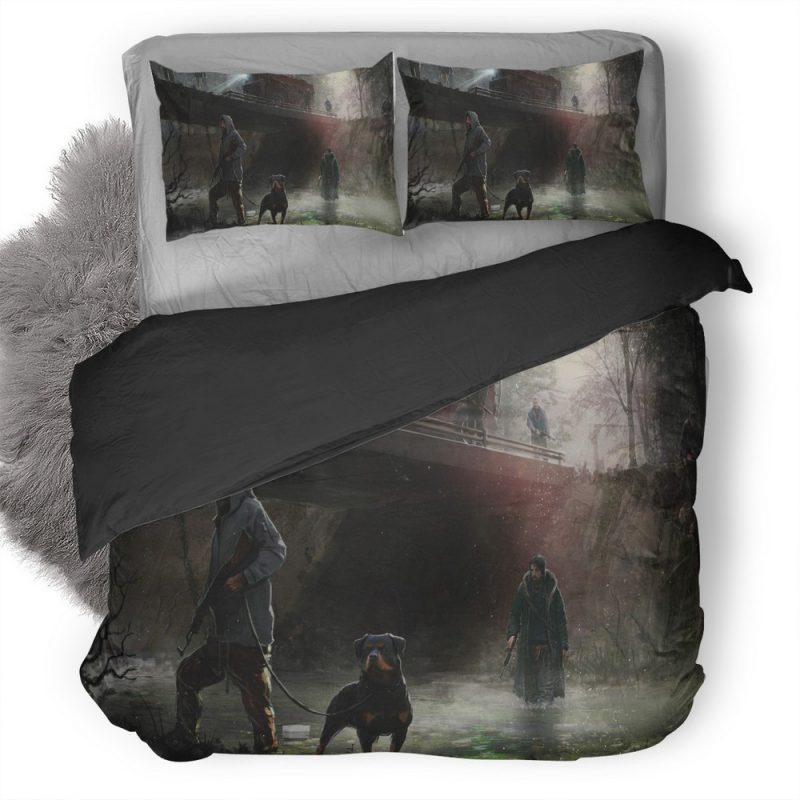 Soldier Weapons Digital Art 52 Duvet Cover and Pillowcase Set Bedding Set