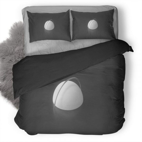 Sphere Minimalism On Duvet Cover and Pillowcase Set Bedding Set