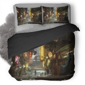 Star Wars 1313 Concept Art Yf Duvet Cover and Pillowcase Set Bedding Set