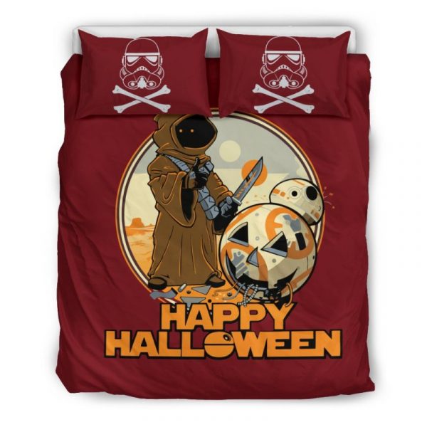 Star Wars Halloween 1 Duvet Cover and Pillowcase Set Bedding Set