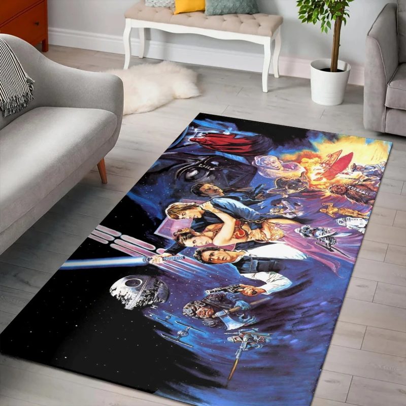 Star wars return rugs living room carpet