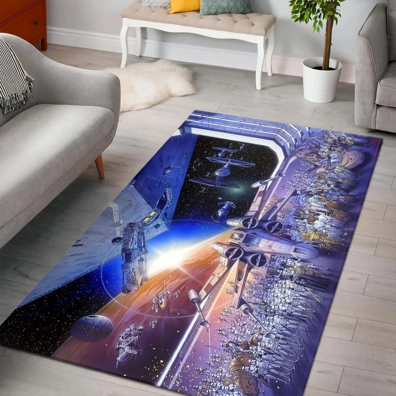 Star wars rug area rug floor rugs living room rugs carpet