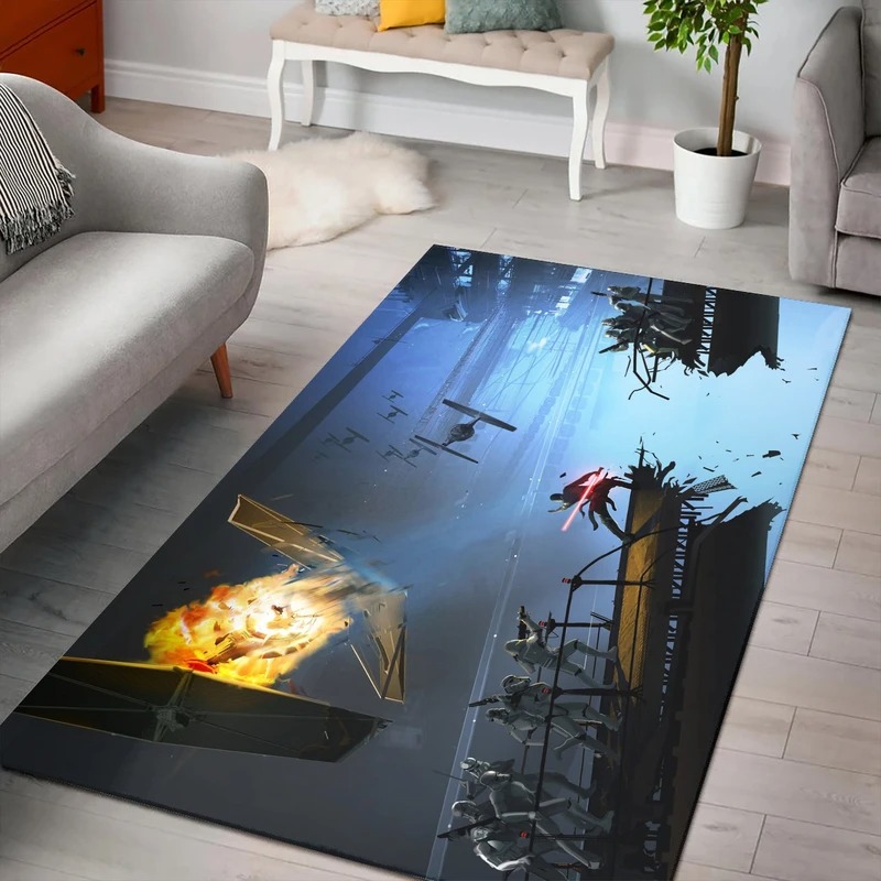 Star wars the force unleashed rugs living room carpet