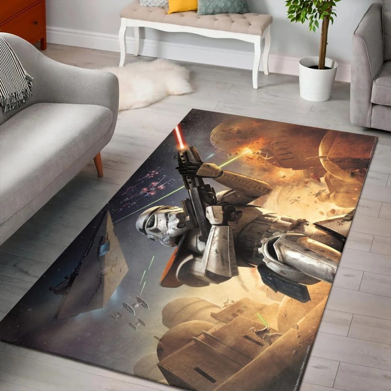 Star wars video games stormtroop rugs living room carpet