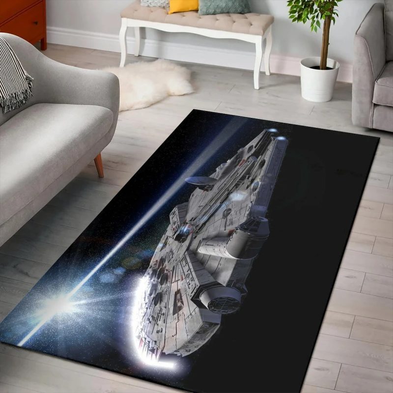 Star wars x wing-spaceship rugs living room carpet