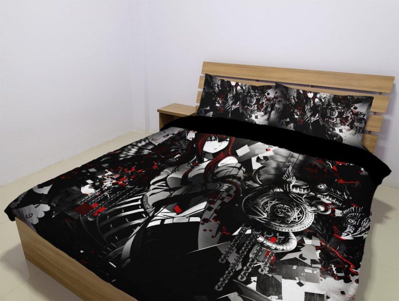 Steins;Gate Duvet Cover and Pillowcase Set Bedding Set