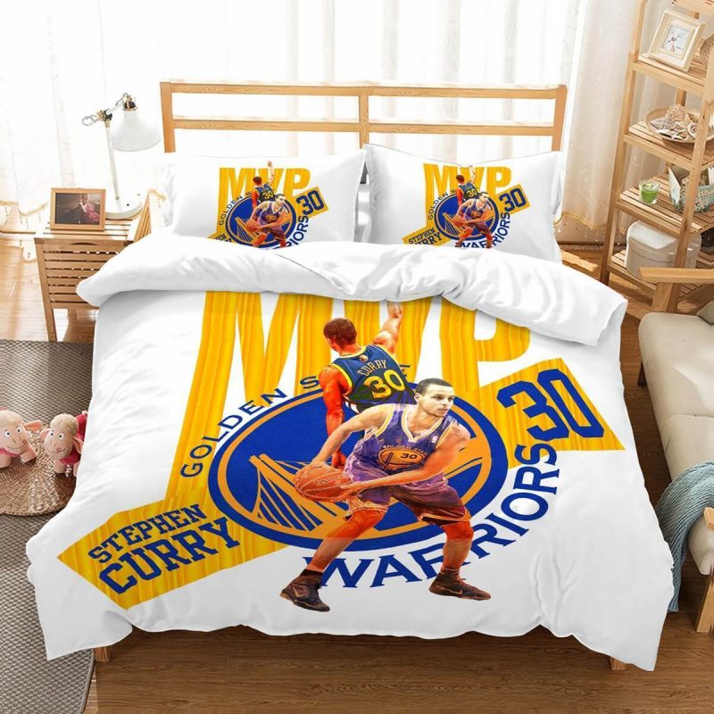 Stephen Curry Duvet Cover and Pillowcase Set Bedding Set